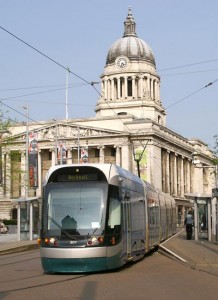 Nottingham: tram system plays an important part in its low carbon future