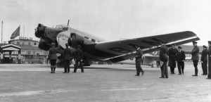 Tempelhof aerodrome in the 1930s