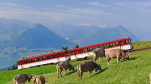 (c) http://www.myswitzerland.com Do you feel inclined to walk? Steep times on the Rigi
