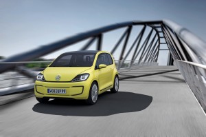 Volkswagen electric E-Up - electric car, green fuel