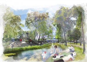 Seurat sur Fleet: could London's lost river flow through St Pancras once more?