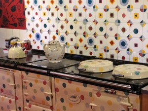 Aga in Emma Bridgewater factory cafe