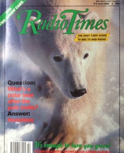 This is the magazine in which I wrote about climate change 1989. 26 lost years?