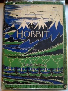 Book end - Hobbit first edition