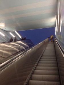 View from the Hamburg underground, Hafen City