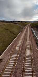 Heading soiuth to Walter Scott country - the new Borders Railway
